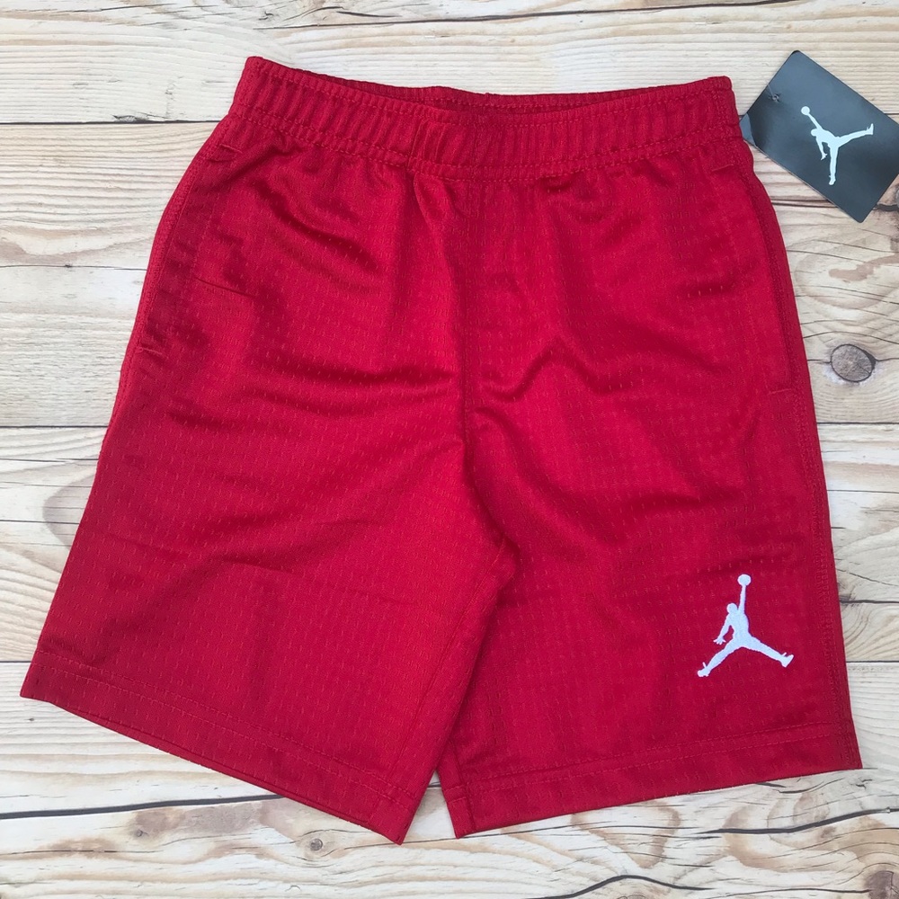 Jordan Jumpman Red Mesh Shorts
